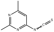 4-異硫氰基-2,6-二甲基嘧啶 結(jié)構(gòu)式