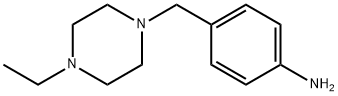 4-(4-乙基哌嗪-1-甲基)-苯胺 结构式