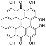 金丝桃素 结构式