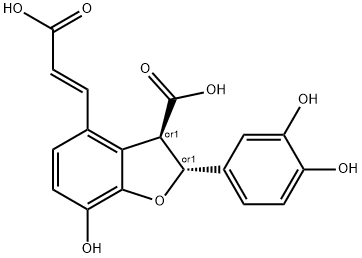 甘西鼠尾草酸甲 结构式