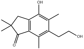 金粉蕨亭 结构式