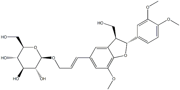LO<i></i>NGIFLOROSIDE A 结构式