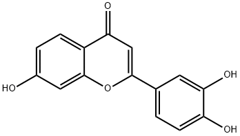 3<i></i>',4<i></i>',7-三羟基黄酮 结构式