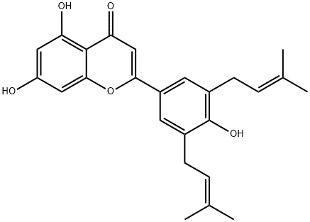 HO<i></i>NYUCITRIN 结构式
