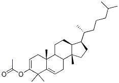 DAMMARADIENYL ACETATE 结构式