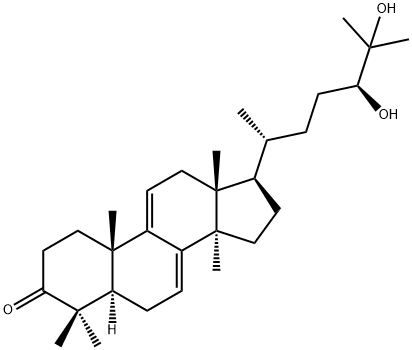 GANODERMANO<i></i>NDIOL 结构式