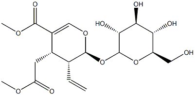 幼枝含断氧化马钱子甙甲酯 结构式