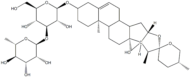 MANNIOSIDE A 结构式