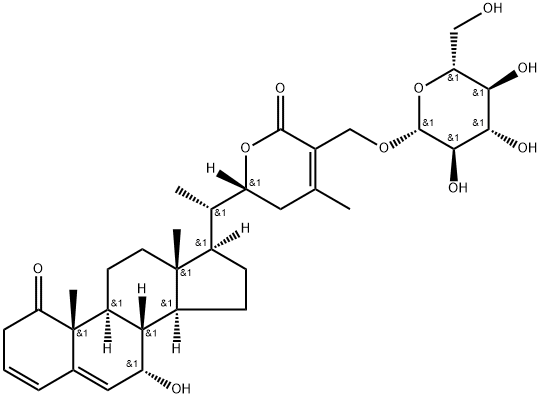 白曼陀罗素 结构式