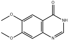 6,7-二甲氧基喹唑啉-4-酮 結(jié)構(gòu)式