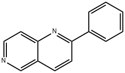 1,6-Naphthyridine, 2-phenyl- 结构式