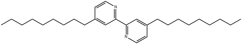 4,4<i></i>'-二壬基-2,2<i></i>'-联吡啶 结构式
