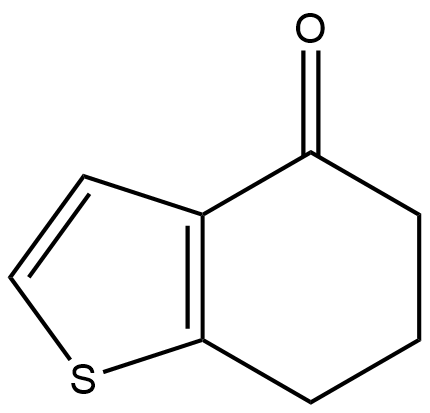 4,5,6,7-四氢-4-苯并噻吩 结构式