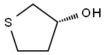 (3R)-四氢噻吩-3-醇 结构式