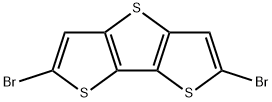 2,5-二溴二噻吩并[3,2-B:2<i></i>',3<i></i>'-D]噻吩 結(jié)構(gòu)式