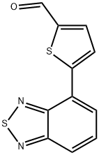 5-(2,1,3-苯并噻二唑-4-基)-2-噻吩甲醛 結(jié)構(gòu)式