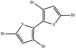 3,3<i></i>',5,5<i></i>'-四溴-2,2<i></i>'-聯(lián)噻吩 結(jié)構(gòu)式