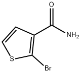 2-溴噻吩-3-甲酰胺 結(jié)構(gòu)式