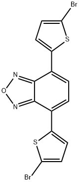 2,1,3-Benzoxadiazole, 4,7-bis(5-bromo-2-thienyl)- 结构式
