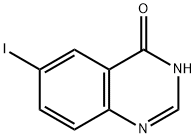 6-碘喹唑啉-4-酮 結構式