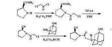 (2S)-N-氯乙酰基-2-氰基四氢吡咯