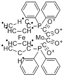 (1,1<i></i>'-双(二苯基磷)二茂铁)四羰基钼 结构式