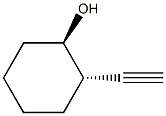 trans-2-ethynylcyclohexan-1-ol 結(jié)構(gòu)式