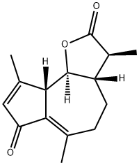 (3S,3AS,9AS,9BS)-3,3A,4,5,9A,9B-六氫-3,6,9-三甲基并[4,5-B]呋喃-2,7-二酮 結(jié)構(gòu)式