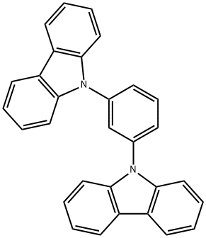 9,9<i></i>'-(1,3-苯基)二-9H-咔唑 结构式