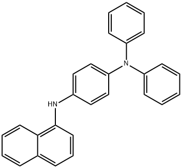 1,4-BenzenediaMine,N4-1-naphthalenyl-N1,N1-diphenyl 結(jié)構(gòu)式