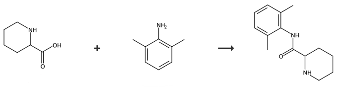 N-(2<i></i>',6<i></i>'-二甲苯基)-2-哌啶甲酰胺的合成路线