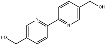 2,2<i></i>'-联吡啶-5,5<i></i>'-二甲醇 结构式