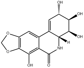 水仙环素 结构式