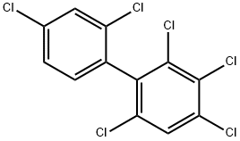 2,2<i></i>',3,4,4<i></i>',6-六氯联苯 结构式