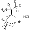 盐酸金刚乙胺-D4 结构式