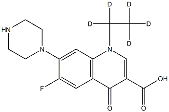 諾氟沙星-D5 結(jié)構(gòu)式