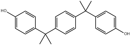 Alpha,Alpha<i></i>'-双（4-羟基苯）1，4-二异丙基苯 结构式