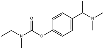 4-(1-(dimethylamino)ethyl)phenyl ethyl(methyl)carbamate 2,3- dihydroxysuccinate 結(jié)構(gòu)式