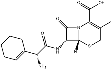 4<i></i>',5<i></i>'-二氢头孢拉定 结构式