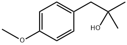 1-(4-methoxyphenyl)-2-methylpropan-2-ol 結構式