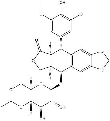 依托泊苷雜質B 結構式