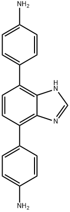 4,4<i></i>'- ( 1H -苯并[ D )咪唑- 4,7 -二基)二苯胺 结构式