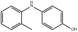 2-甲基-4<i></i>'-羟基二苯胺 结构式