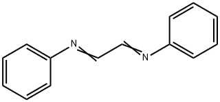N,N<i></i>'-1,2-乙二醛二苯胺 结构式
