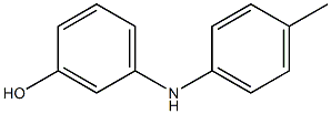 4-甲基-3<i></i>'-羟基二苯胺 结构式