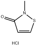 2-甲基-4-異噻唑啉-3-酮鹽酸鹽 結(jié)構(gòu)式