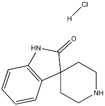 螺[吲哚啉-3,4<i></i>'-哌啶]-2-酮盐酸盐 结构式