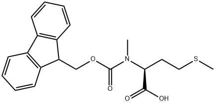 FMOC-N-METHYL-L-METHIO<i></i>NINE 结构式