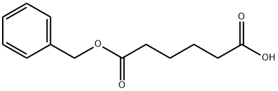 ADIPIC ACID MO<i></i>NOBENZYL ESTER 结构式
