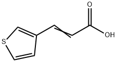 3-(3-噻吩基)丙烯酸 結(jié)構(gòu)式